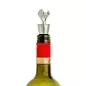 Preview: Design Flaschenöffner für Kronkorken & Weinverschluss 2in1 mit Standfuß, aus hochwertigem Edelstahl